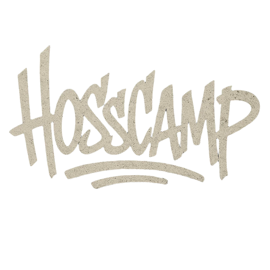 The original logo tee.

Bold. Black. Brushed in white.  
You don’t wear this to fit in.  
You wear it to say you came from the Camp.